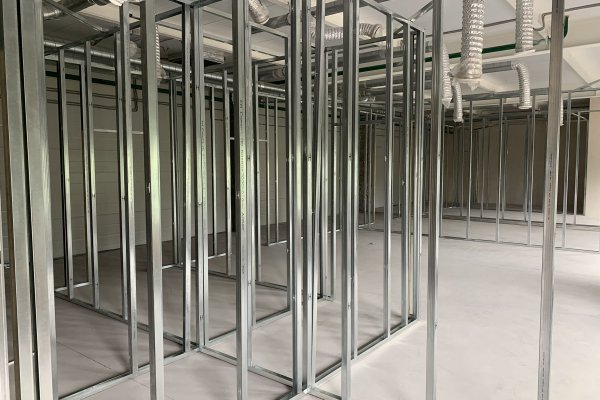 Строительно монтажные и отделочные работы здания промышленного назначения